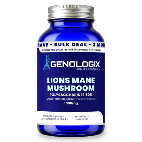 Lions Mane Mushroom Extract BULK 90 servings